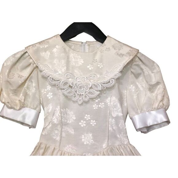 Vintage Princess Collection Girls Dress Size 7 First Communion Wedding Prom - Picture 3 of 7